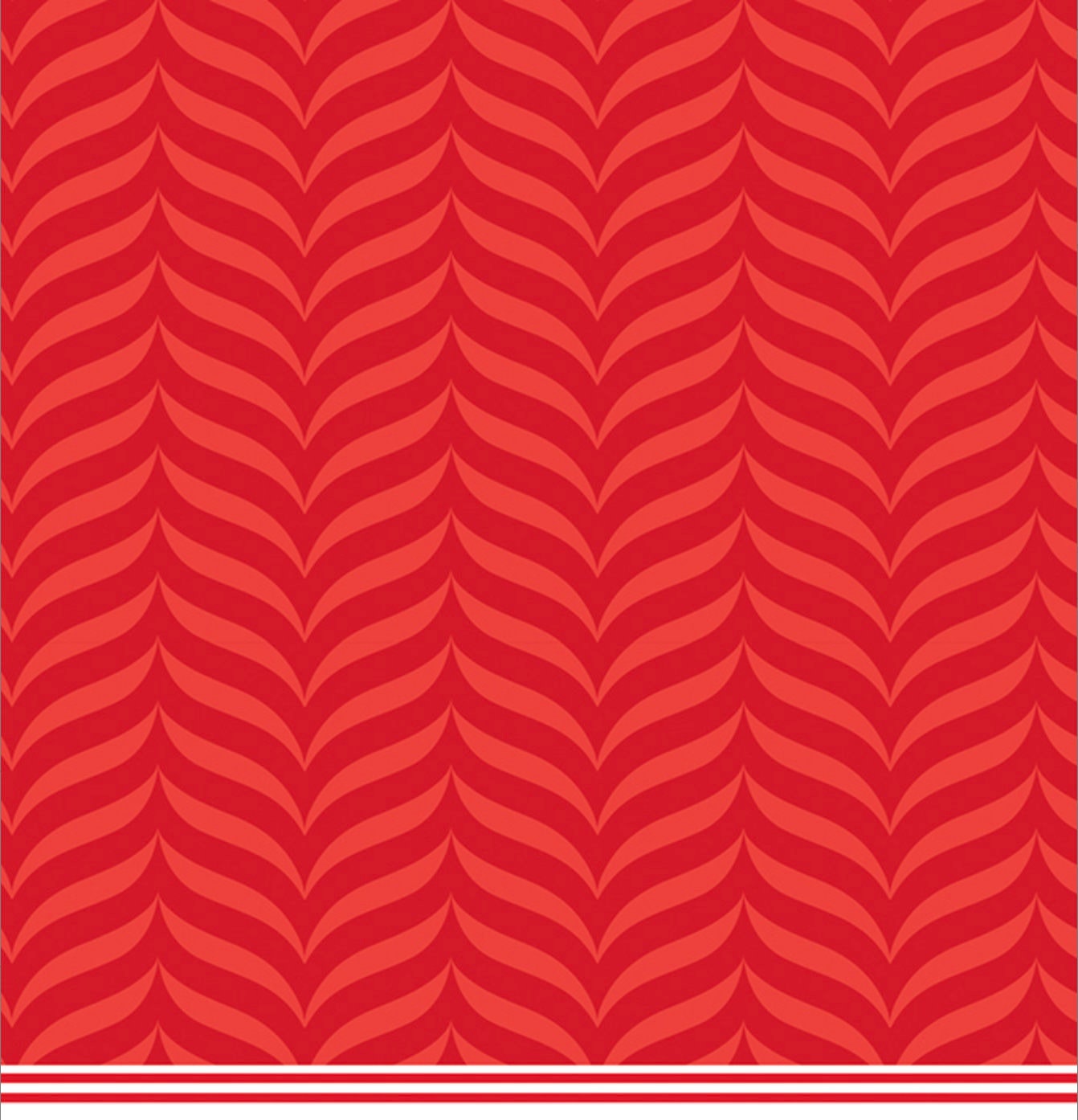 12 Sheets AC Cardstock Double Sided Patterned Paper Red Stripe 368289