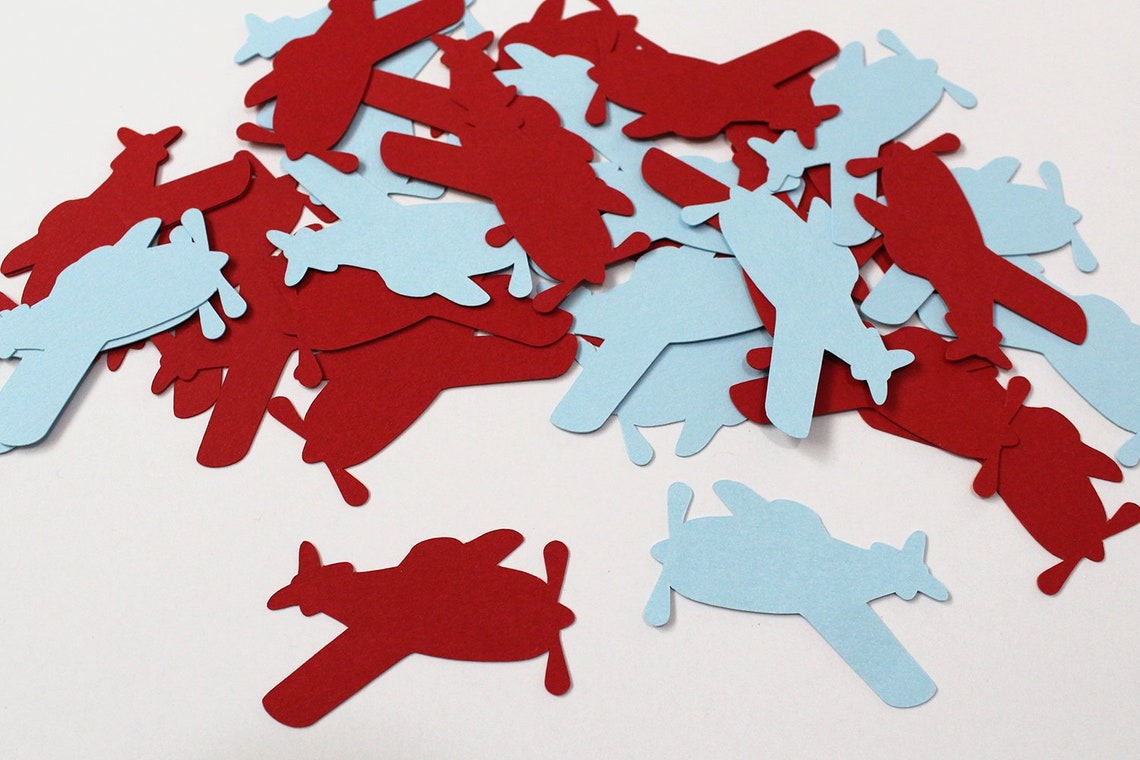Airplane Confetti | 50 pieces