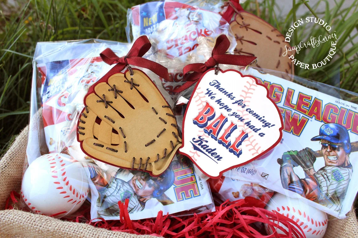 Baseball Inspired Thank you Favors