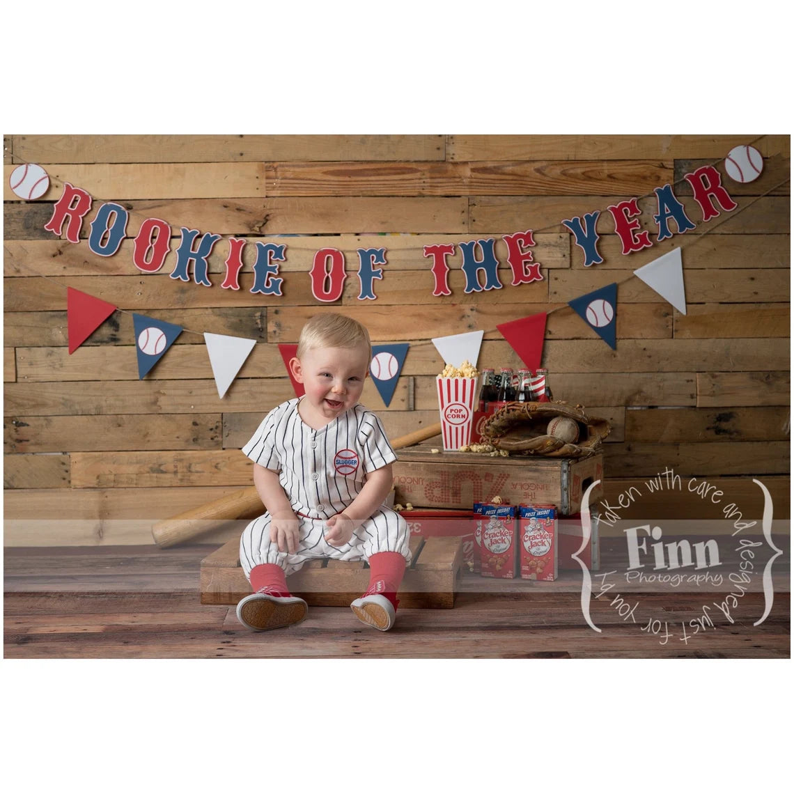 Baseball Inspired Pennant Banner