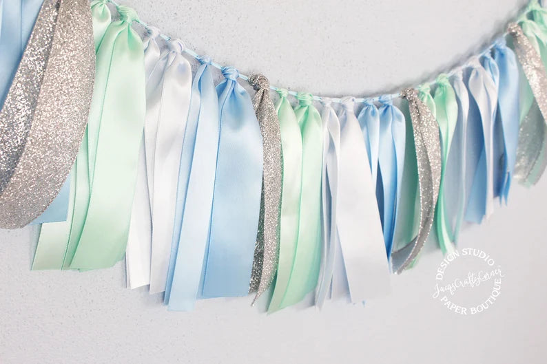 Woodland Inspired Ribbon Garland