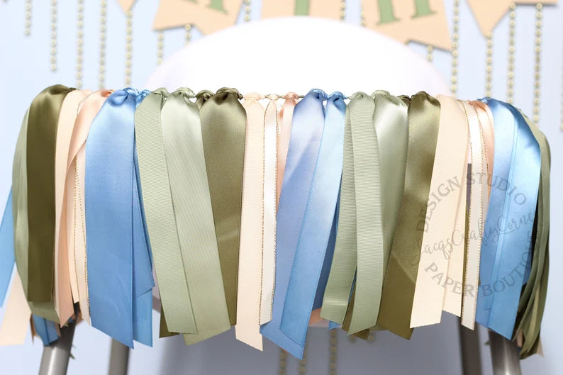 Woodland Inspired Ribbon Garland