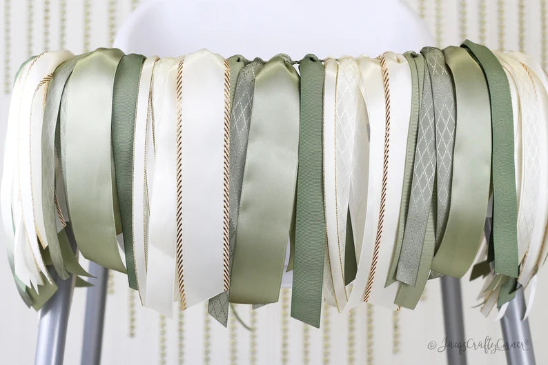 Woodland Inspired Ribbon Garland