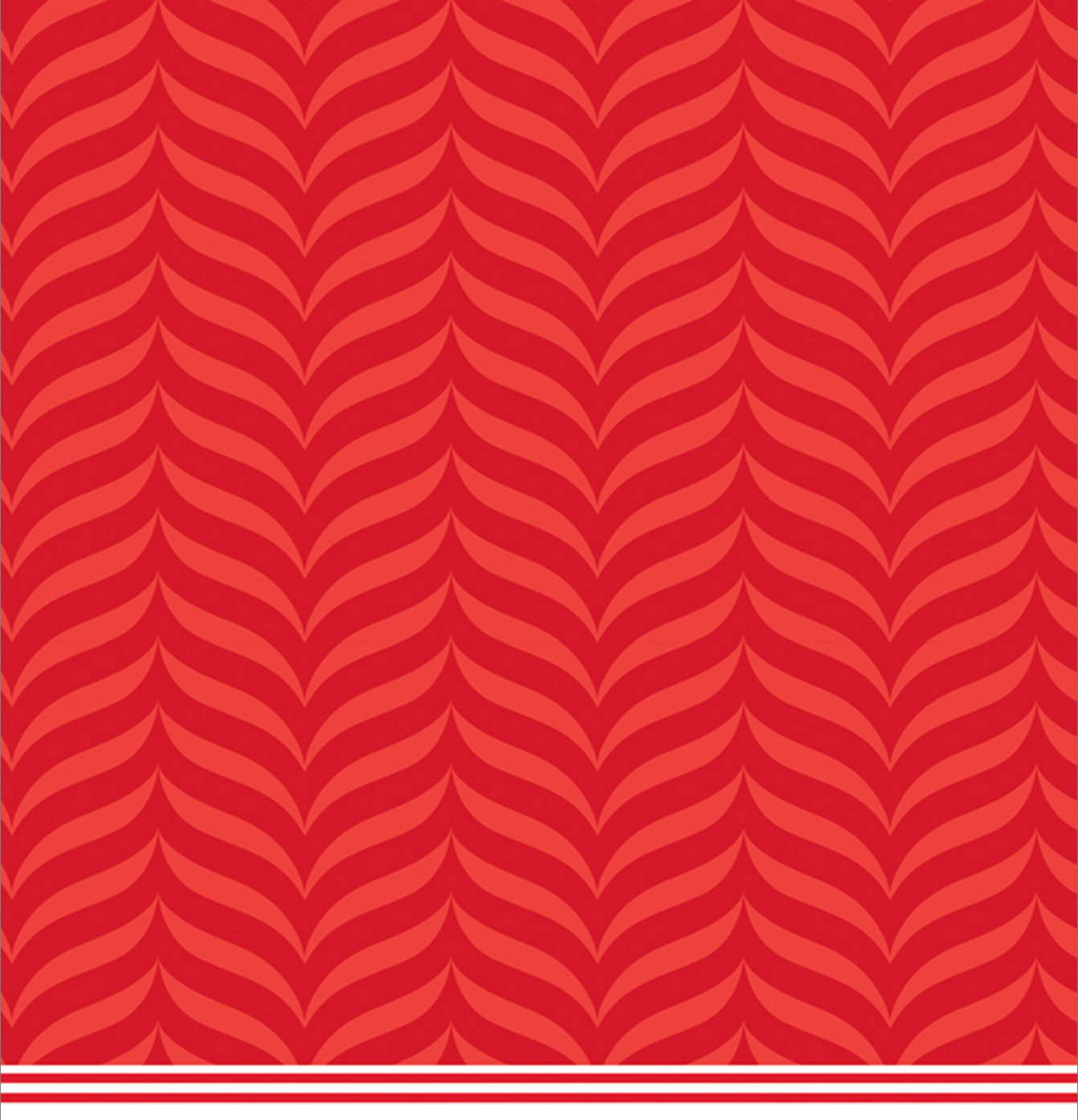 12 Sheets AC Cardstock Double Sided Patterned Paper Red Stripe 368289