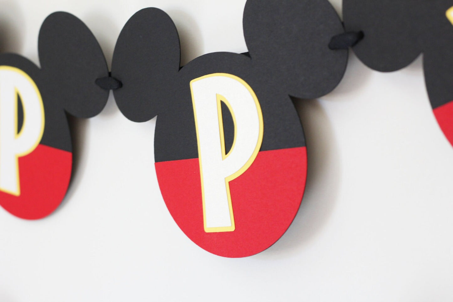 Mickey Mouse Birthday Banner
