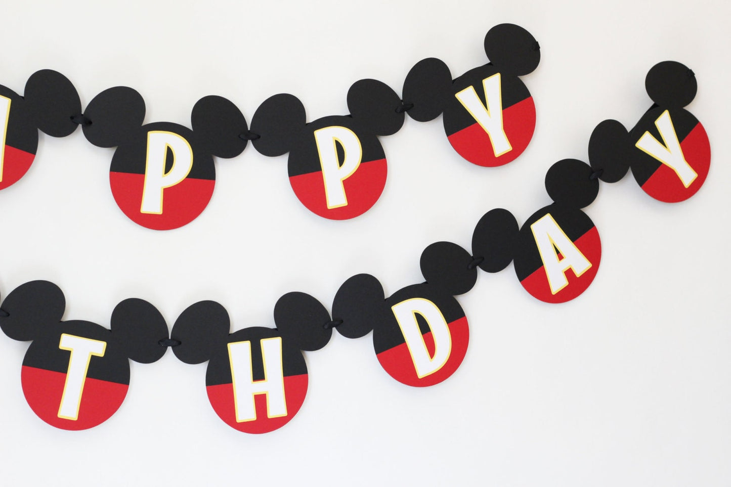 Mickey Mouse Birthday Banner