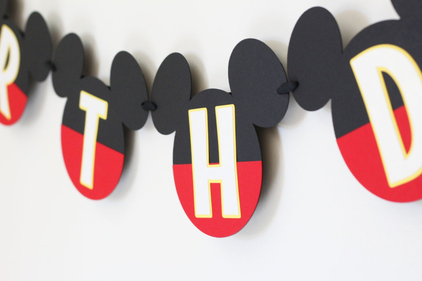 Mickey Mouse Birthday Banner