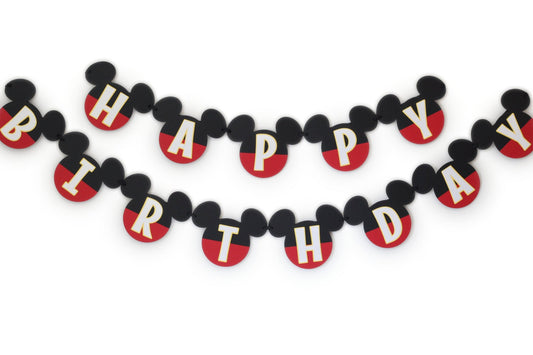 Mickey Mouse Birthday Banner