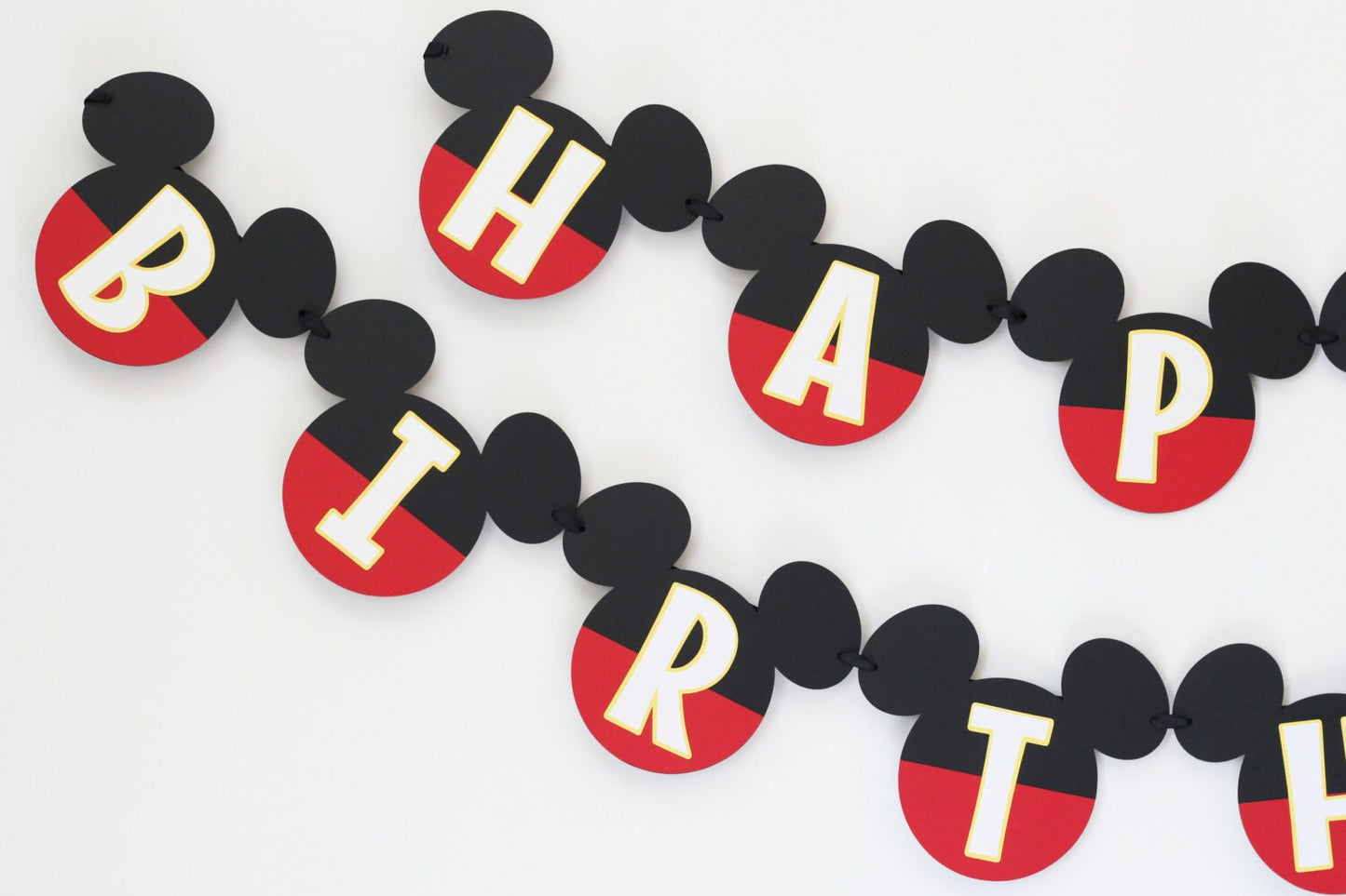 Mickey Mouse Birthday Banner