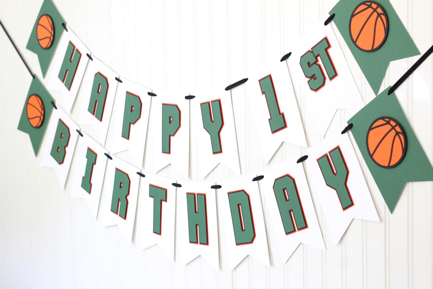 Basketball Birthday Banner | Rookie of the Year Decoration