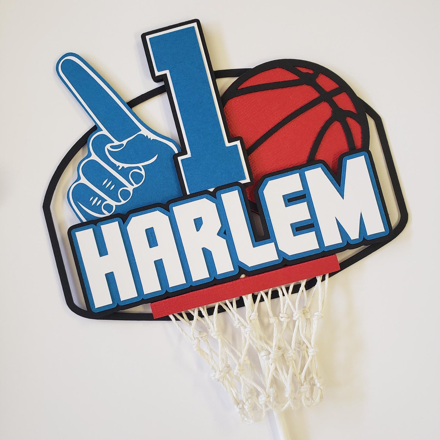 Basketball Cake Topper | Rookie Party Decorations