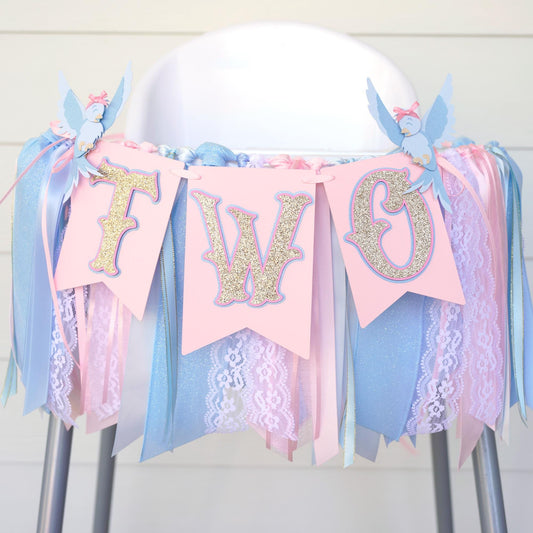 Bibbidi Bobbidi Boo Banner & Garland Set: Cinderella Party Decor