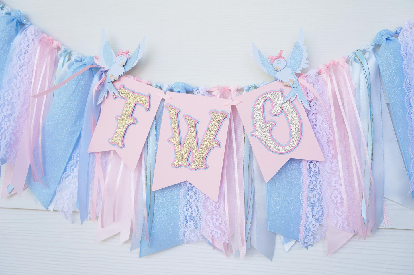Bibbidi Bobbidi Boo Banner & Garland Set: Cinderella Party Decor