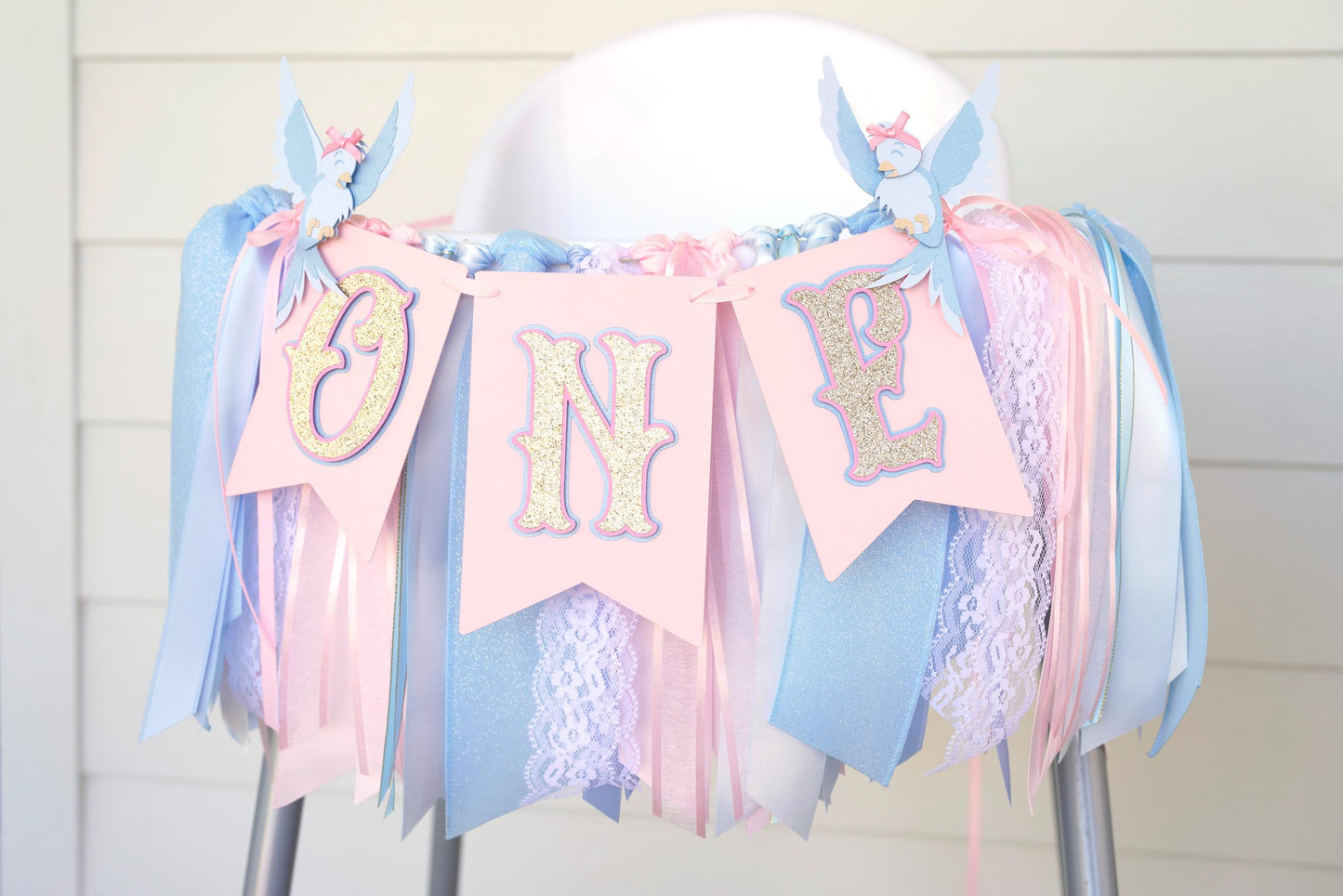 Bibbidi Bobbidi Boo Banner & Garland Set: Cinderella Party Decor
