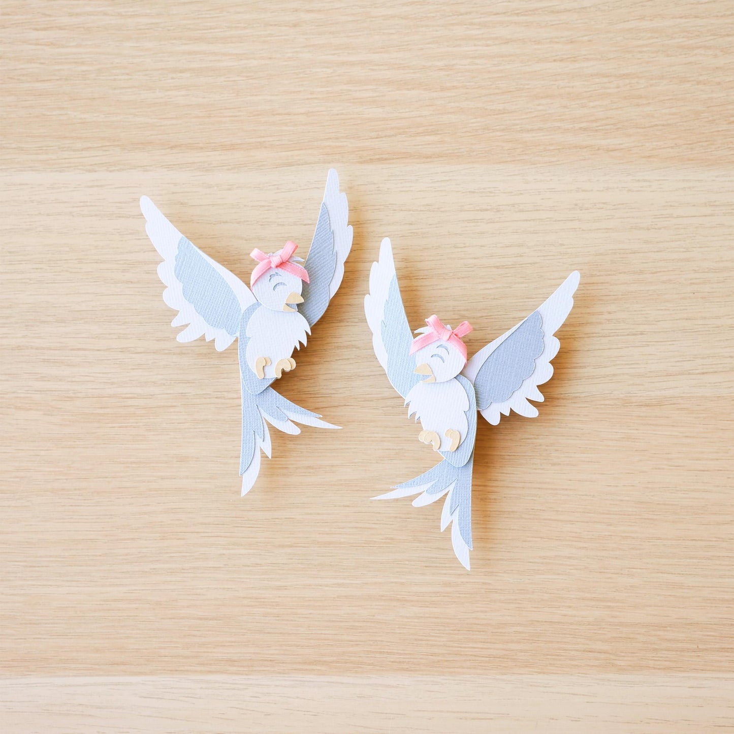 Enchanted Blue Bird SVG Paper Crafts: Cinderella Series