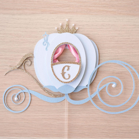 Pumpkin Carriage SVG Paper Crafts: Cinderella Series
