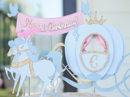 Sash with Birds SVG Paper Crafts: Cinderella Series