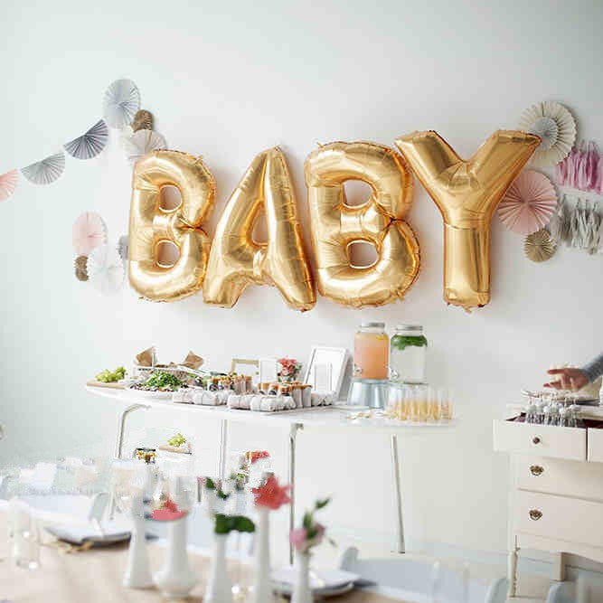 16'' Gold BABY Foil Balloons